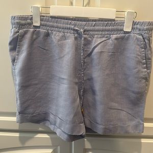 100% Linen Ellen Tracy Shorts. NWT